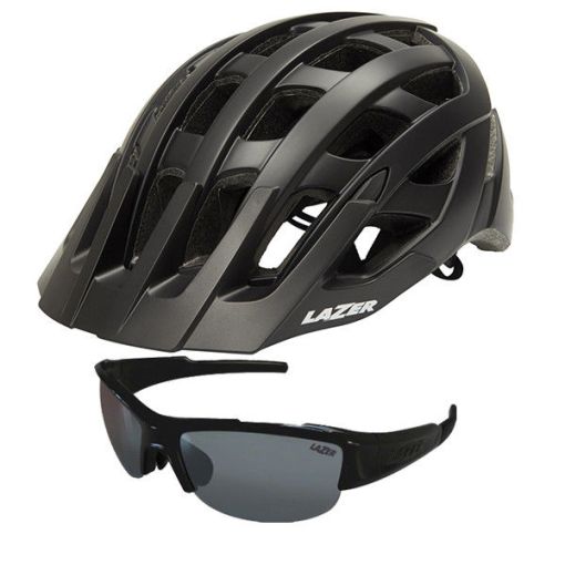 CASCO LAZER  ROLLER + OCCHIALI AR1 